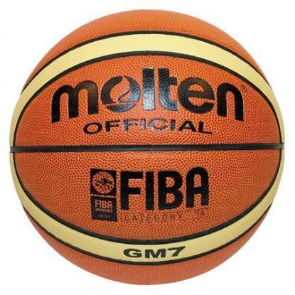 Pallone basket Molten bgm7 in pelle sintetica appr.Fiba