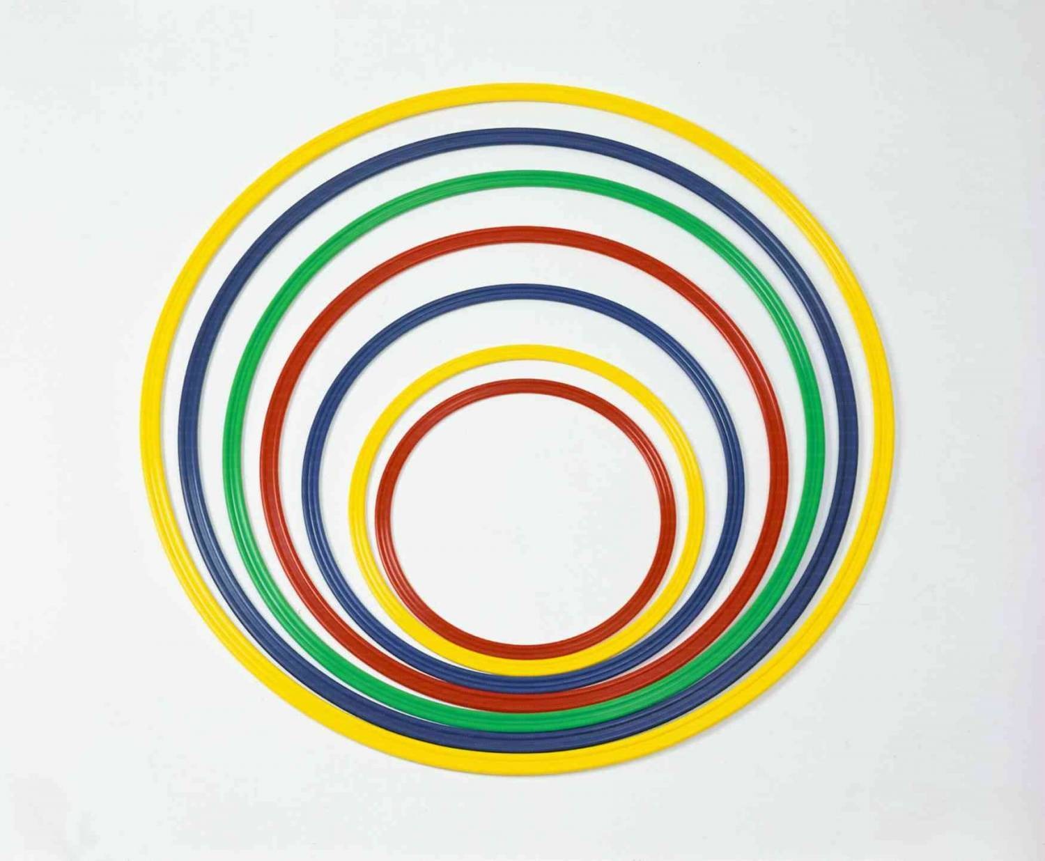 Cerchio in nylon colorato sezione piatta diam.cm. 80