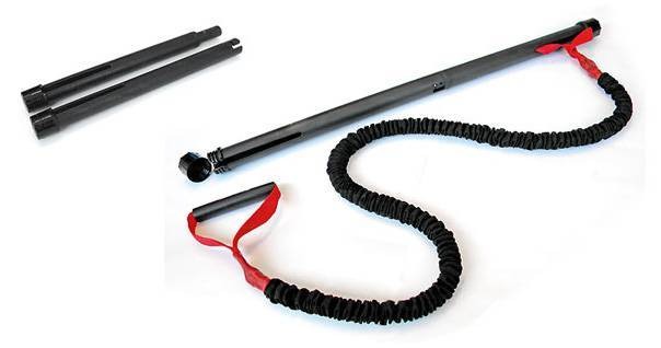 Fit Stick Stroops, barra per elastici con maniglie (elastici esclusi)