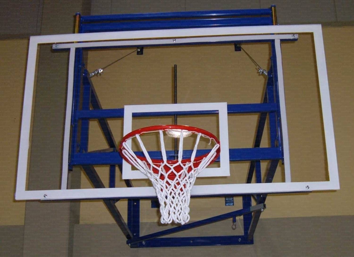 Tabellone basket di ricambio in plexiglass 180x105 cm.
