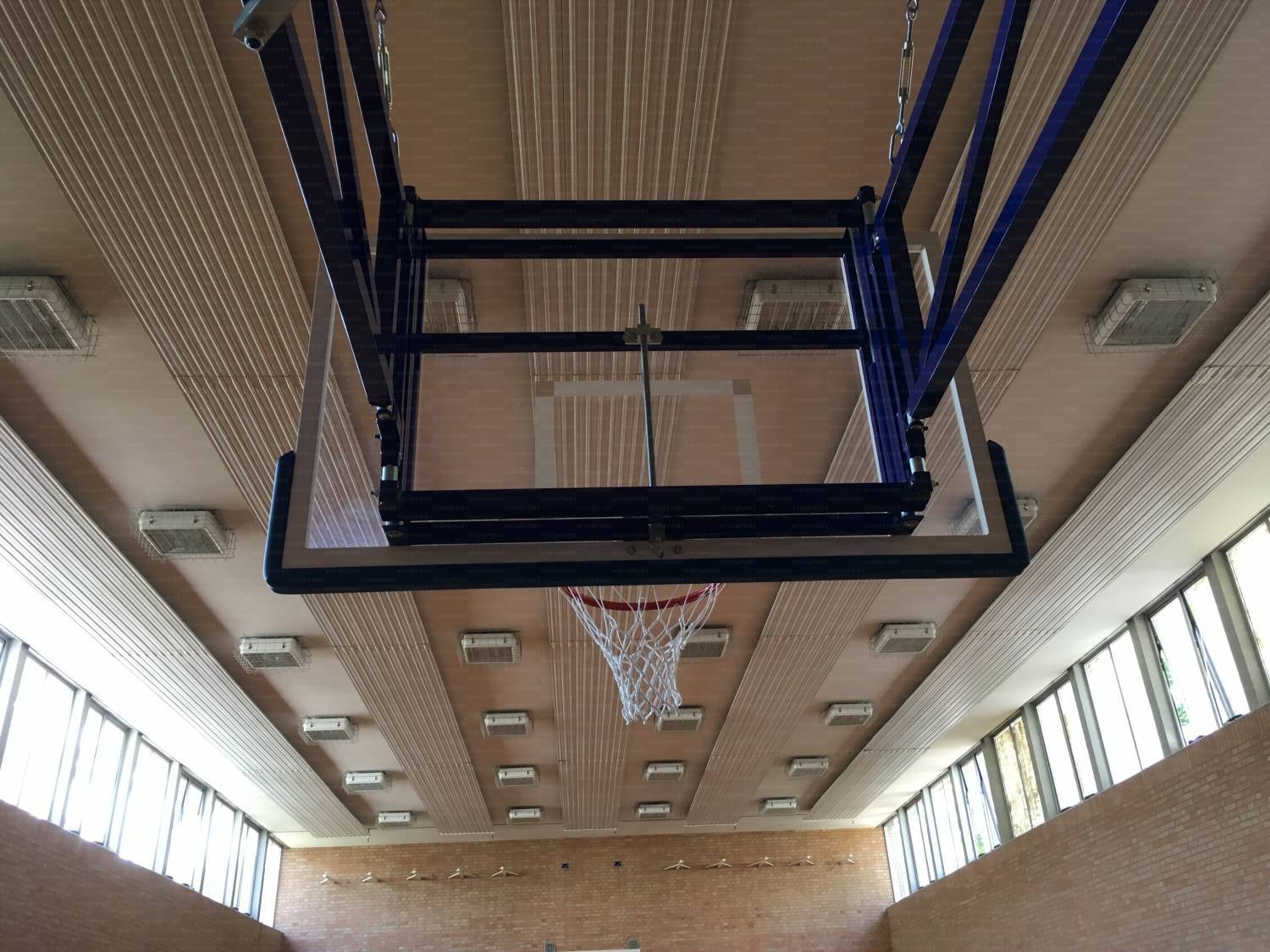 Dispositivo di regolazione altezza da basket a minibasket modello super, professionale
